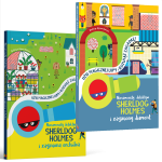 ZESTWA: Niesamowity detektyw SHERLDOG HOLMES I zaginiona ORCHIDEA / zaginiony DIAMENT